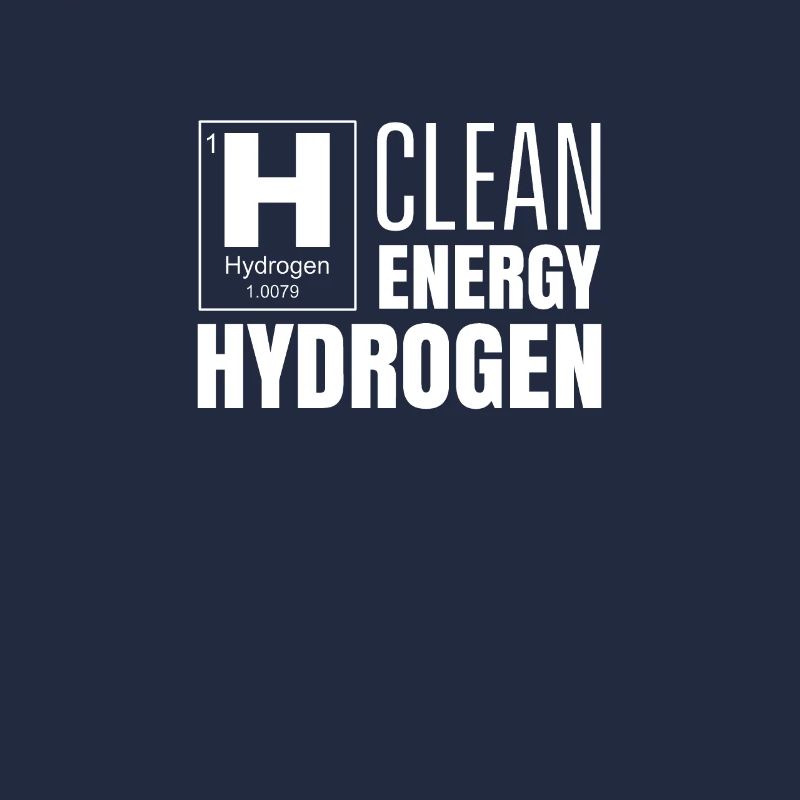 Énergie propre Hydrogène H Hydrogène
