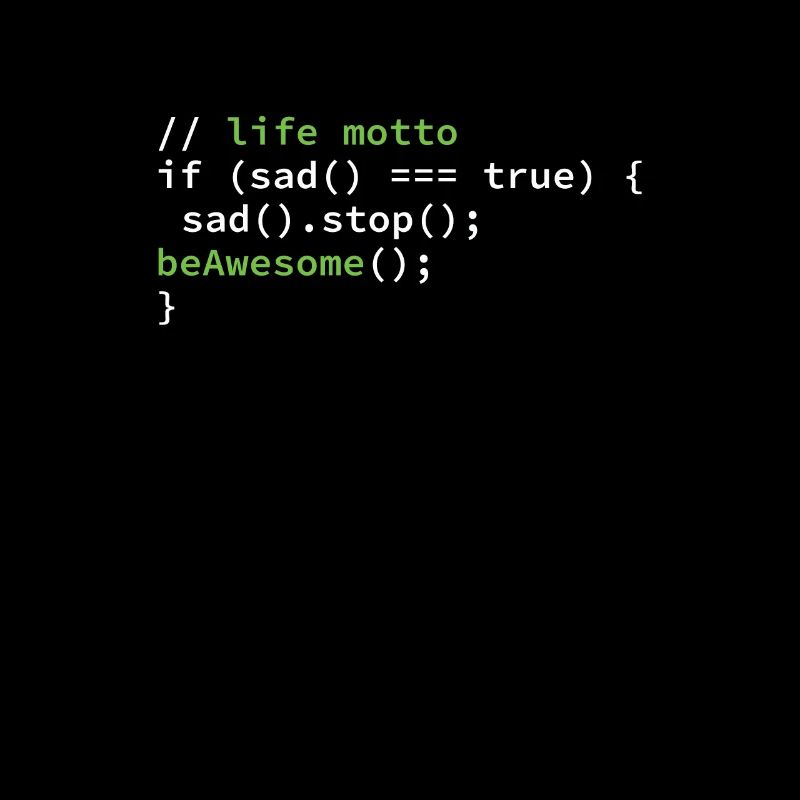 Coder Coding devise du programmeur de la vie
