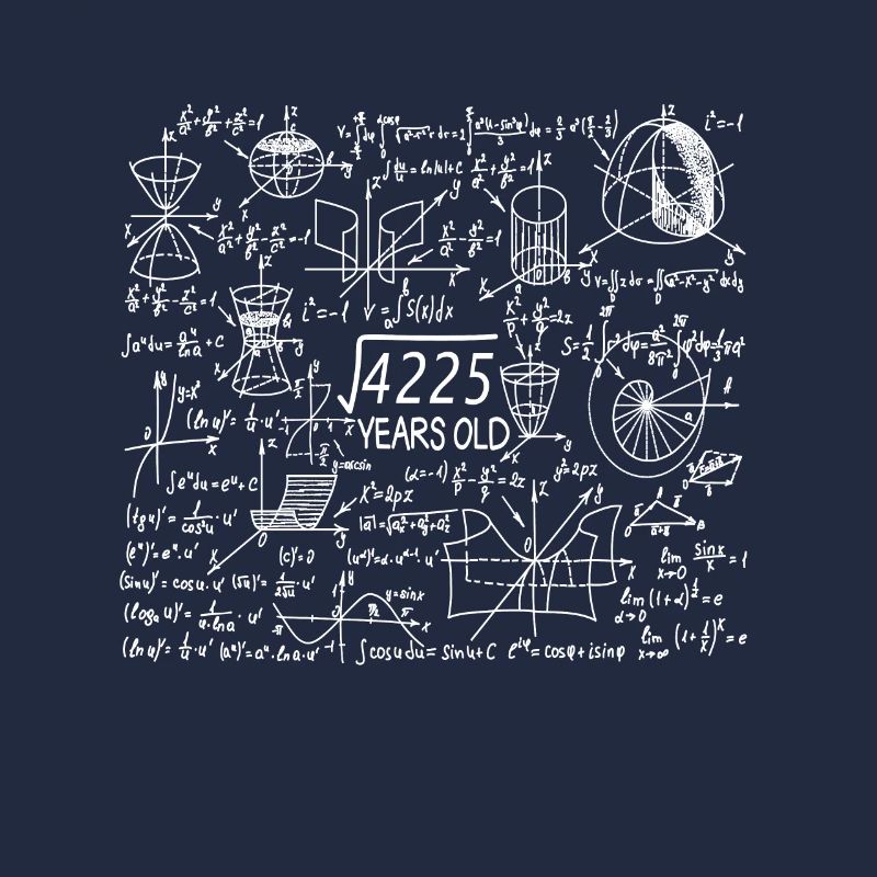 65 Geburtstag Mathe Mathelehrer