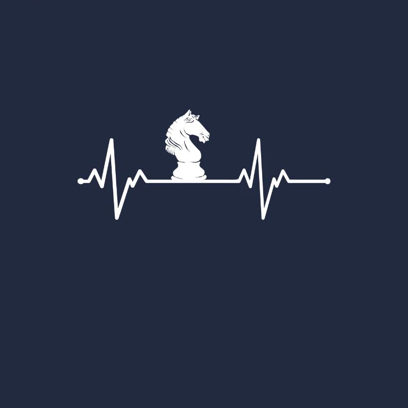 Heartbeat Chess Horse Gift Idea
