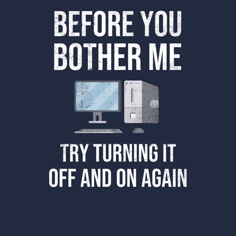 Gift IT Support IT Help Desk Dire drôle