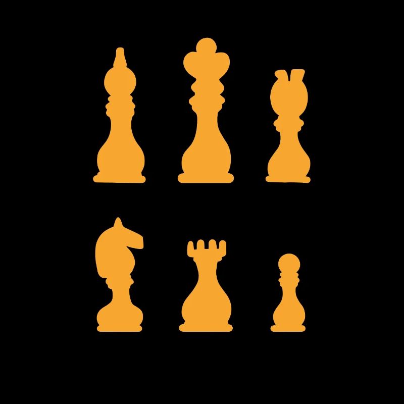 JOUEUR D'ECHECS D'ECHEC: Pack de six