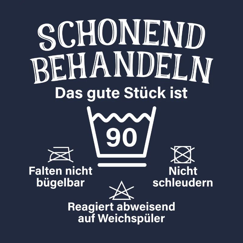 Schonend Behandeln Neunzig Geschenk 90. Geburtstag