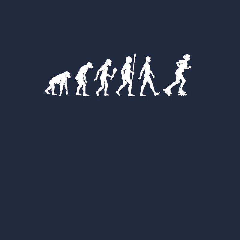 Inline Skating Evolution Skater Geschenkidee