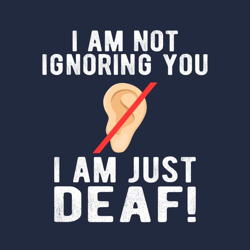 DEAF AWARENESS: Not ignoring you