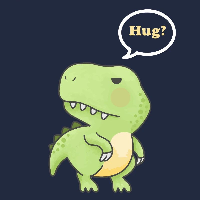 Cute T-Rex Hug