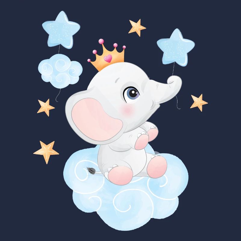 Doux bébé éléphant