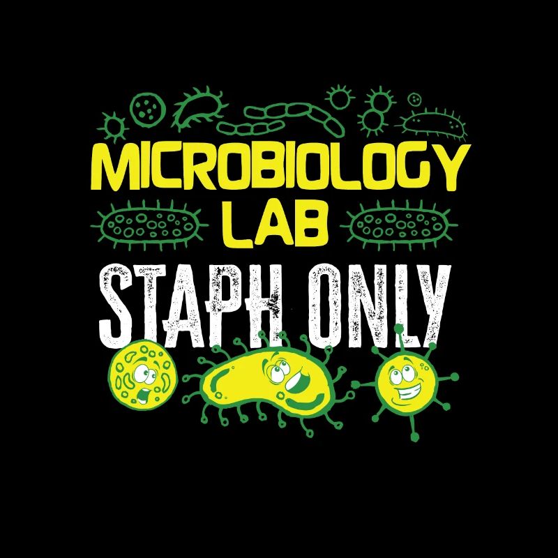 Microbiologist Microbiology Lab Staph Gift Idea