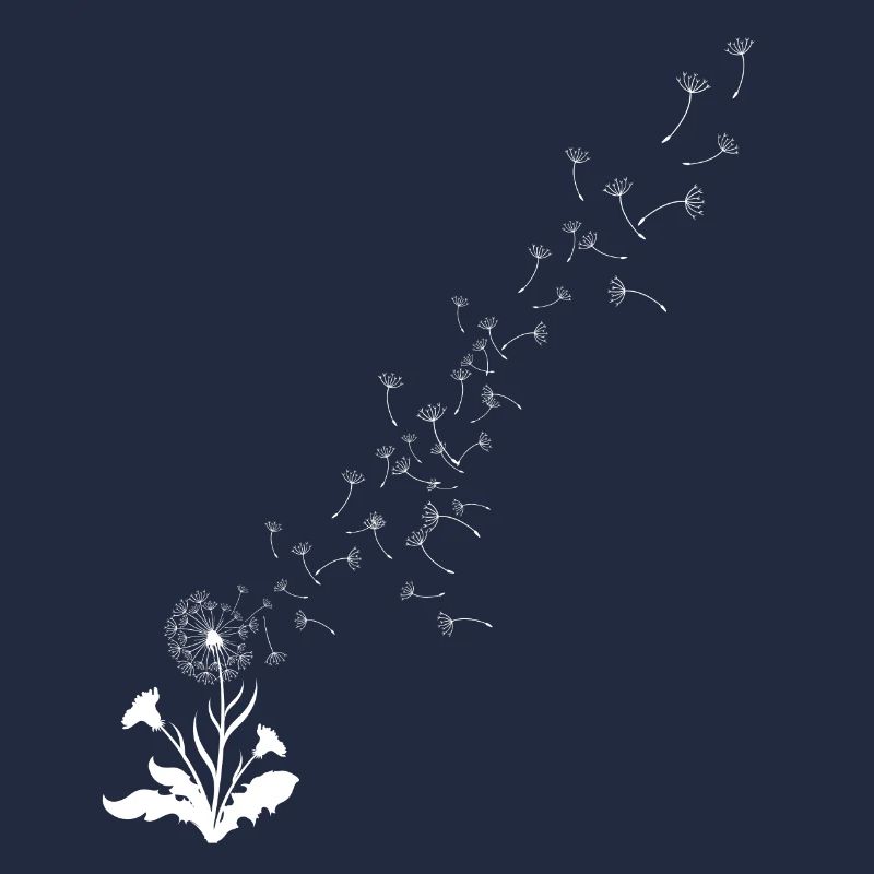 Pusteblume, Löwenzahn, Wind