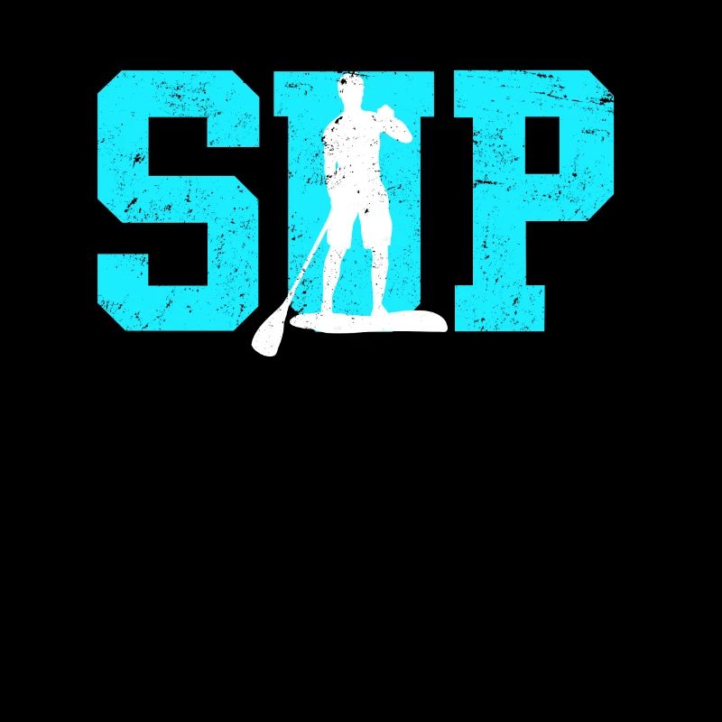 SUP Stand up Paddle Schriftzug Logo Paddel