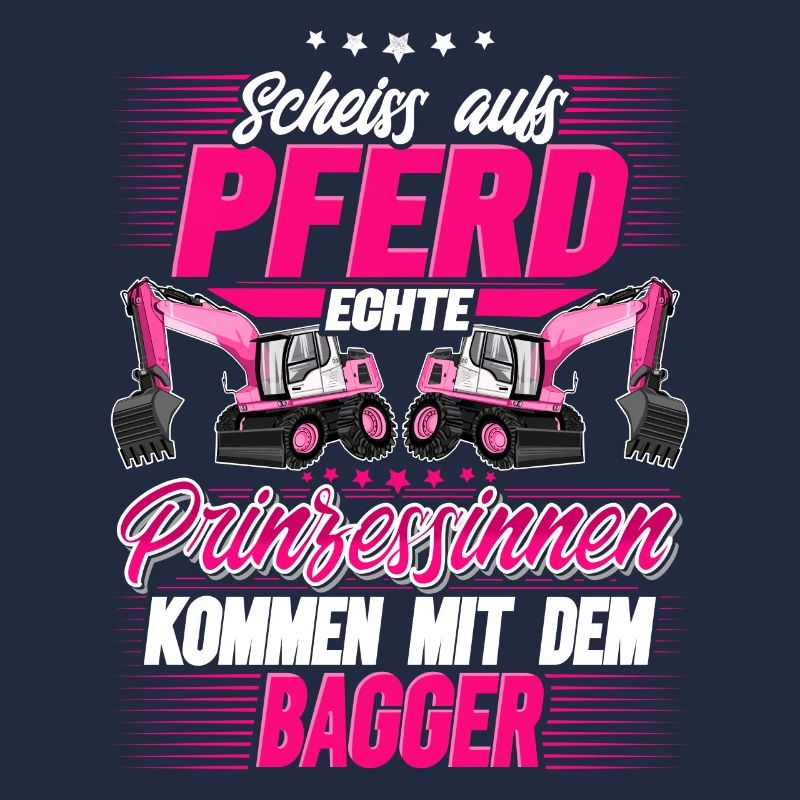 Baggerfahrerin