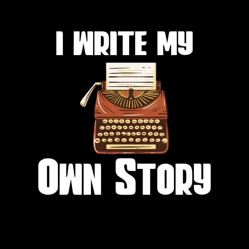 Typewriter Writing Writer I Write My Own Story