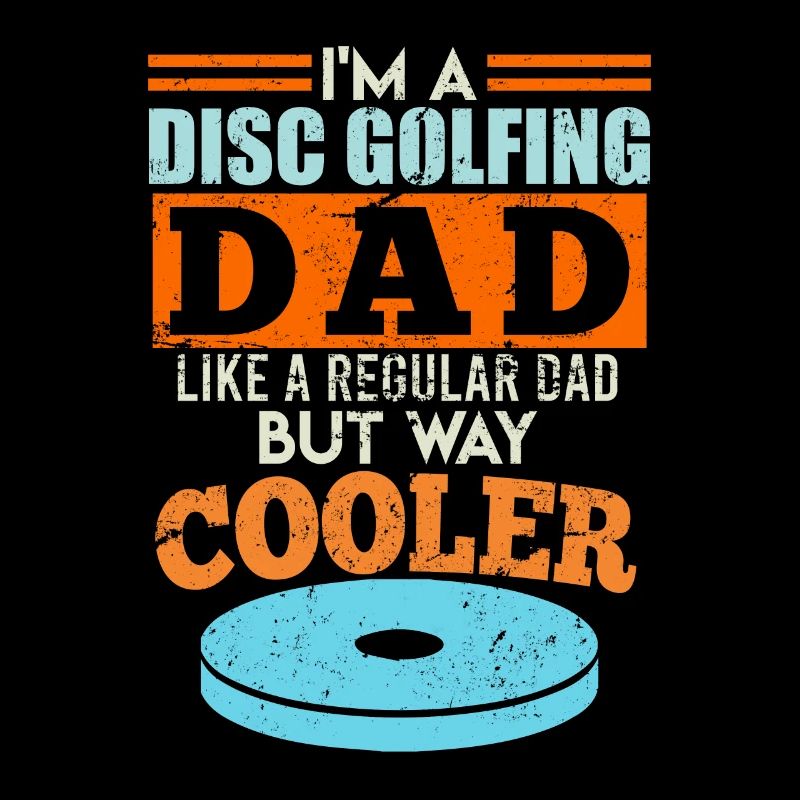 Discgolf Papa Disc Golf Vater Männer