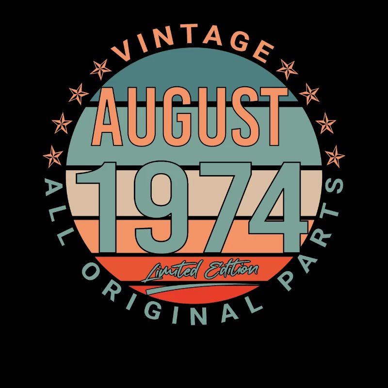 Vintage Im August 1974
