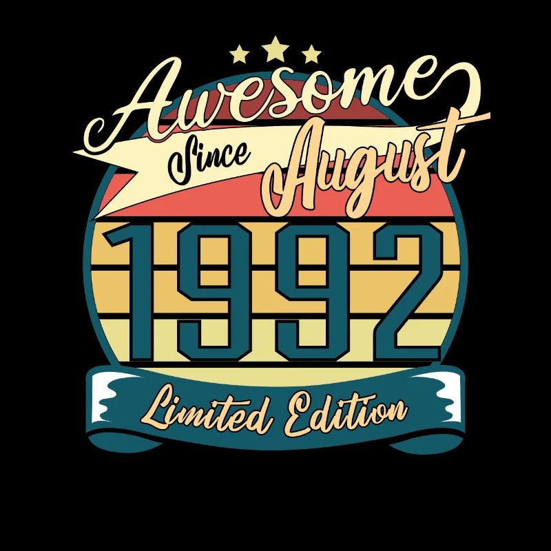 Vintage 1992 August Geschenkidee