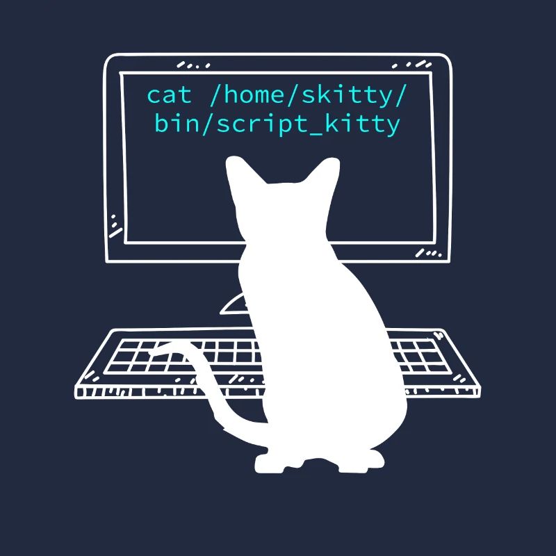 Propriétaire de chat Programmeur Codeur Informaticien