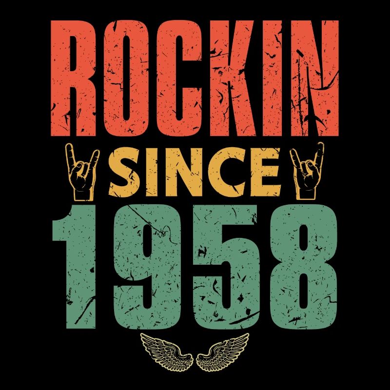 Anniversaire 1958 Sort rock