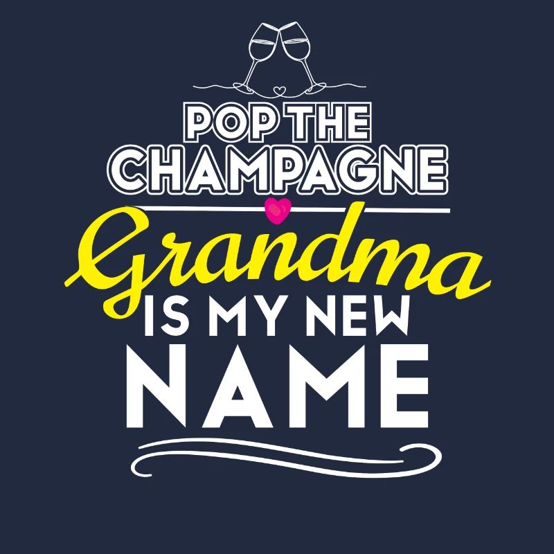 Öffnet Den Ich Werde Oma Großmutter