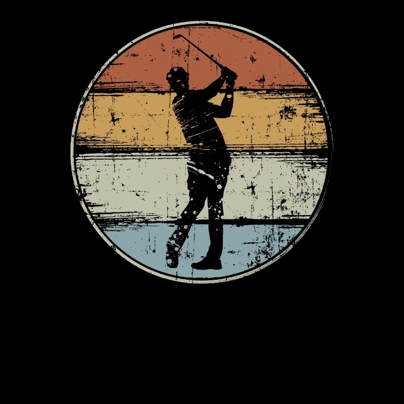 Golfer vintage Golf