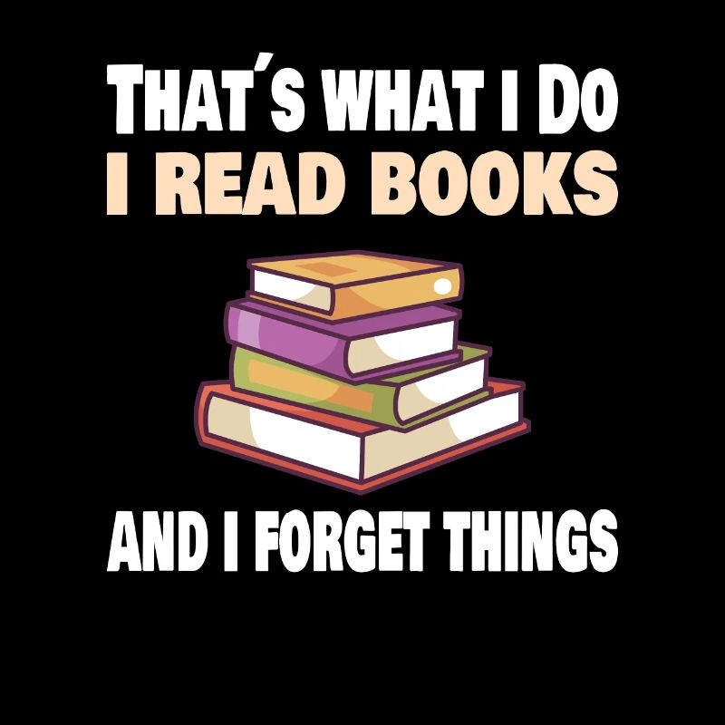 Book Reader Reading Literature Bookworm Gift Idea
