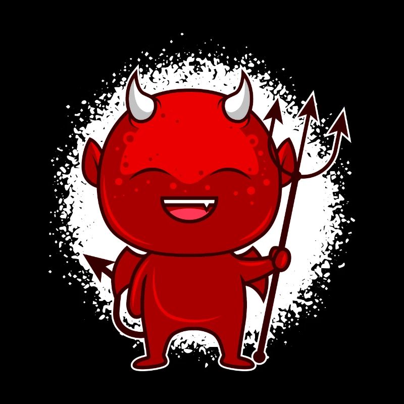 Kleiner Teufel Satan Antichrist