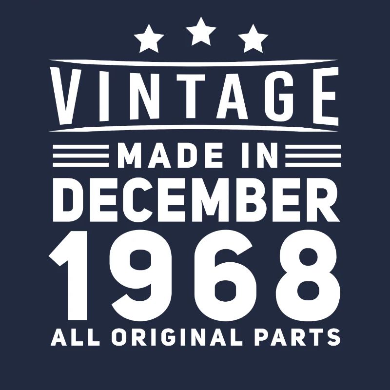 Décembre 1968 Millésime Original