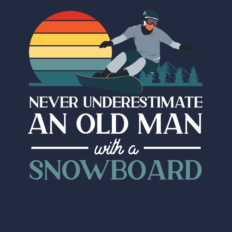 Snowboarding Snowboard Retro Never