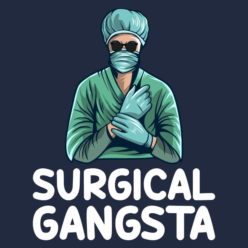 Technologue chirurgical Gangsta Tech Drôle