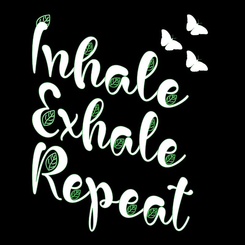 Inhalez expirez répéter la méditation de yoga