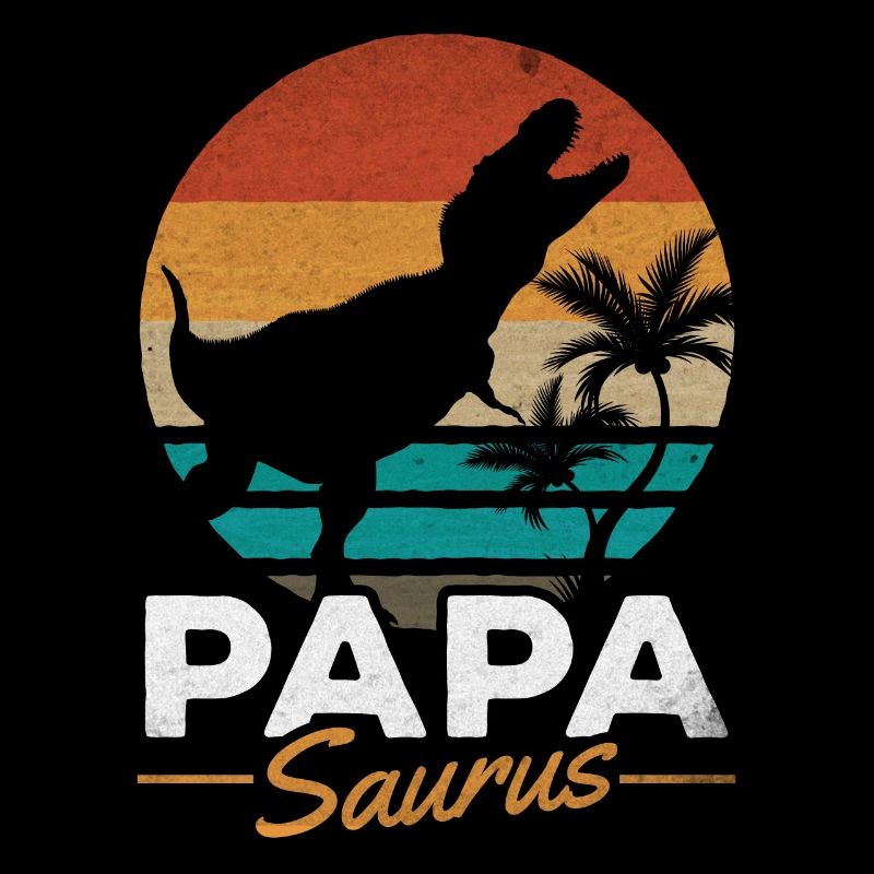 PapaSaurus Rex Daddy Dinosaurier Passende Familie