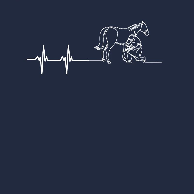 Maréchal-ferrant Horseshoer Cheval Forgeron & Cheval