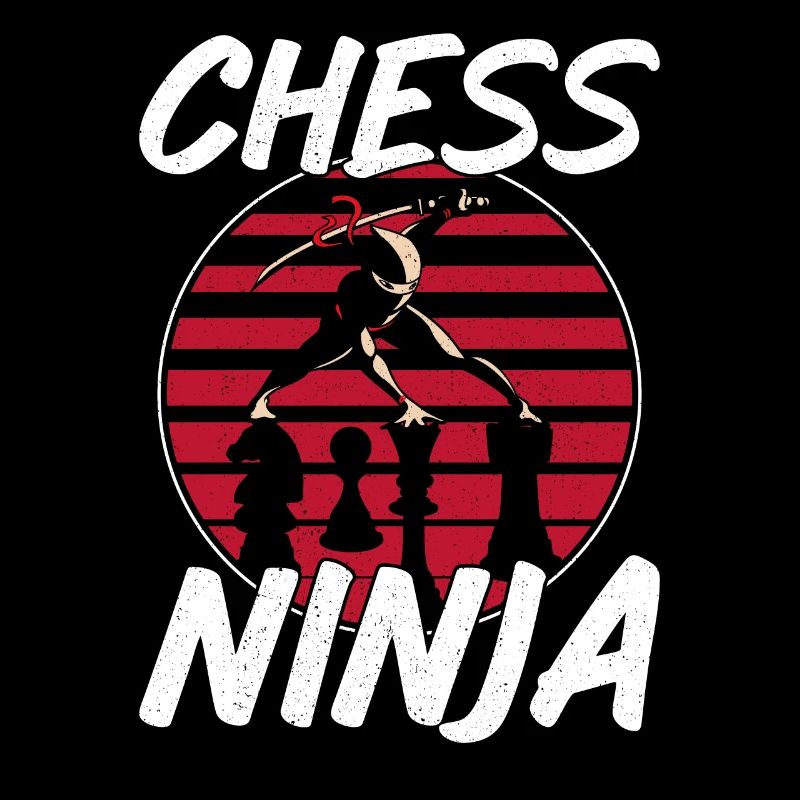 Chess Player Piece Vintage Ninja