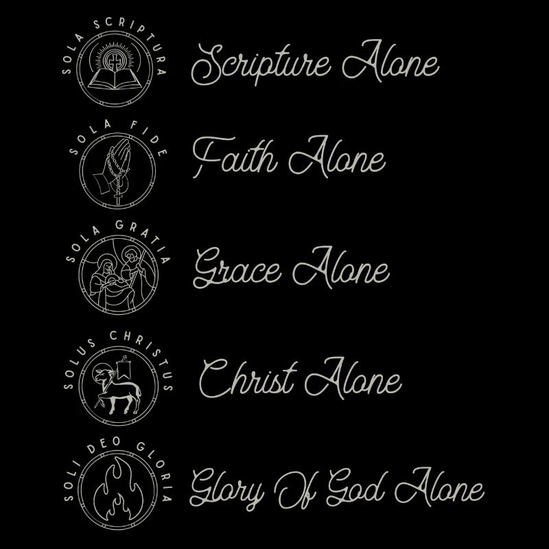 Sola Scriptura Réforme protestante 5 Solas