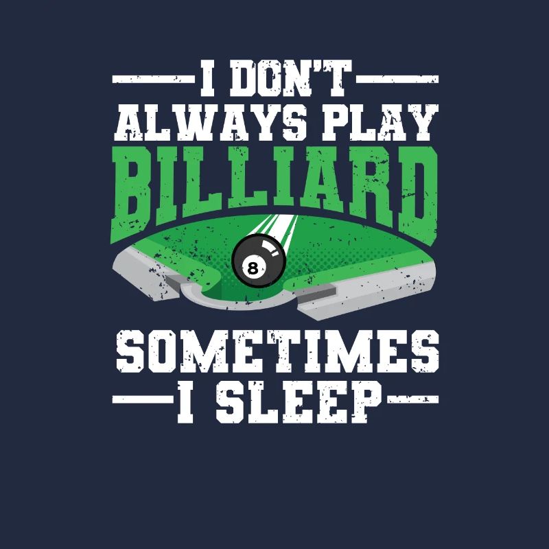 Funny pool player Billiards I play