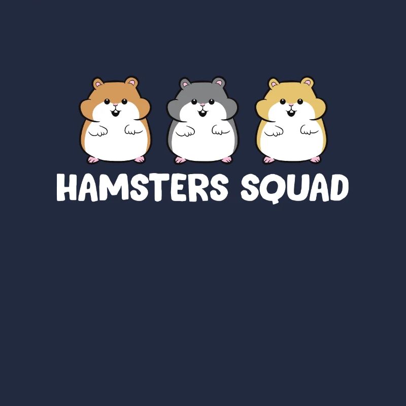 Hamstertruppe liebt Hamster