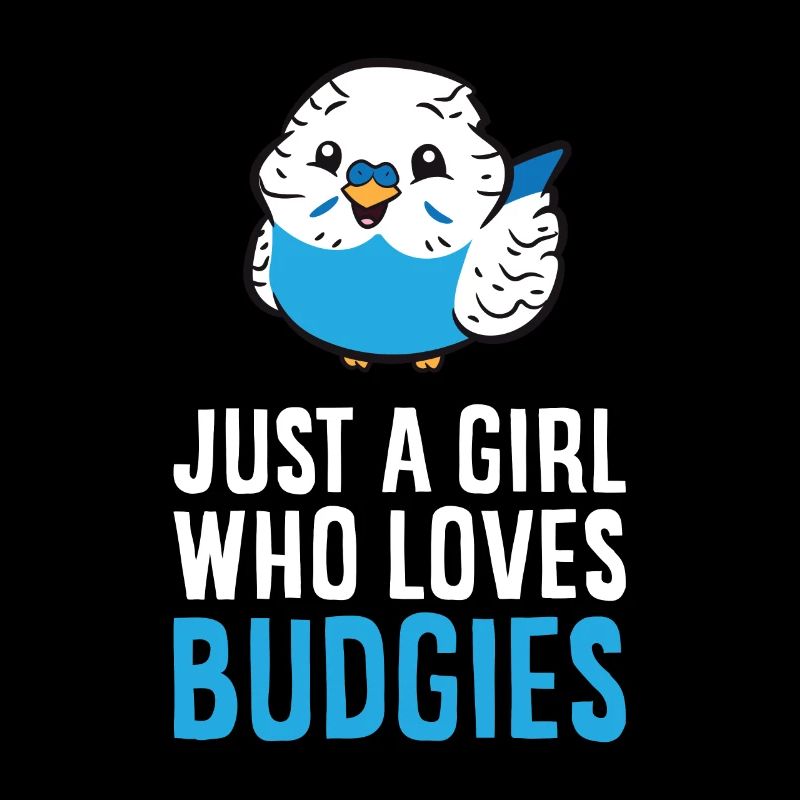 Juste une fille qui aime les perruches Pet Budgerigar