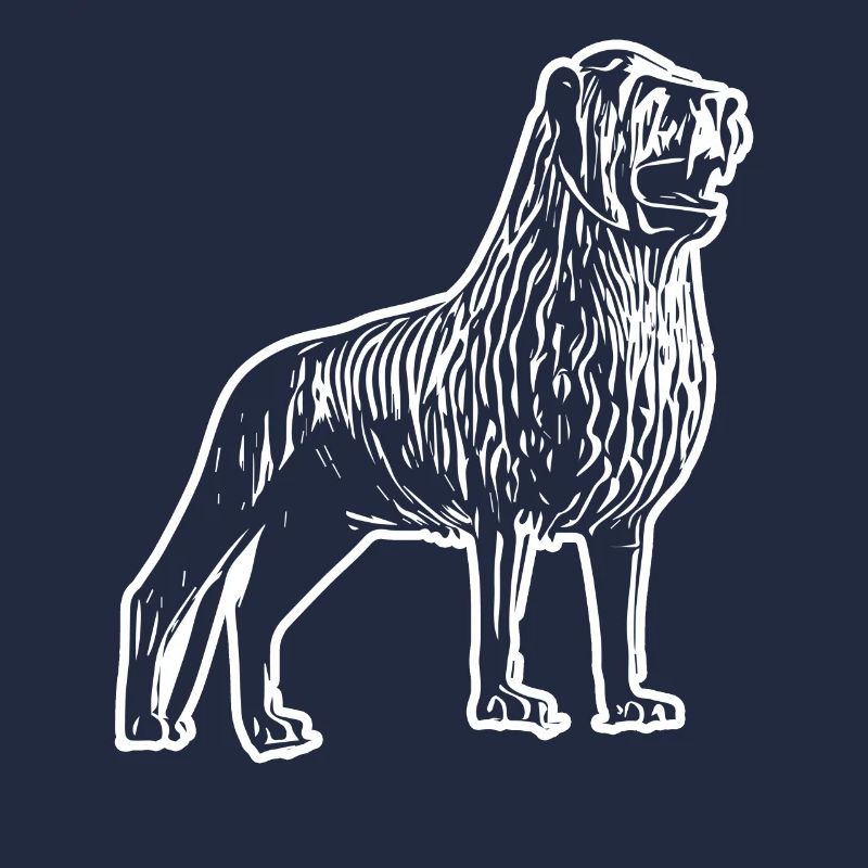 Lion Head Line Art Design
