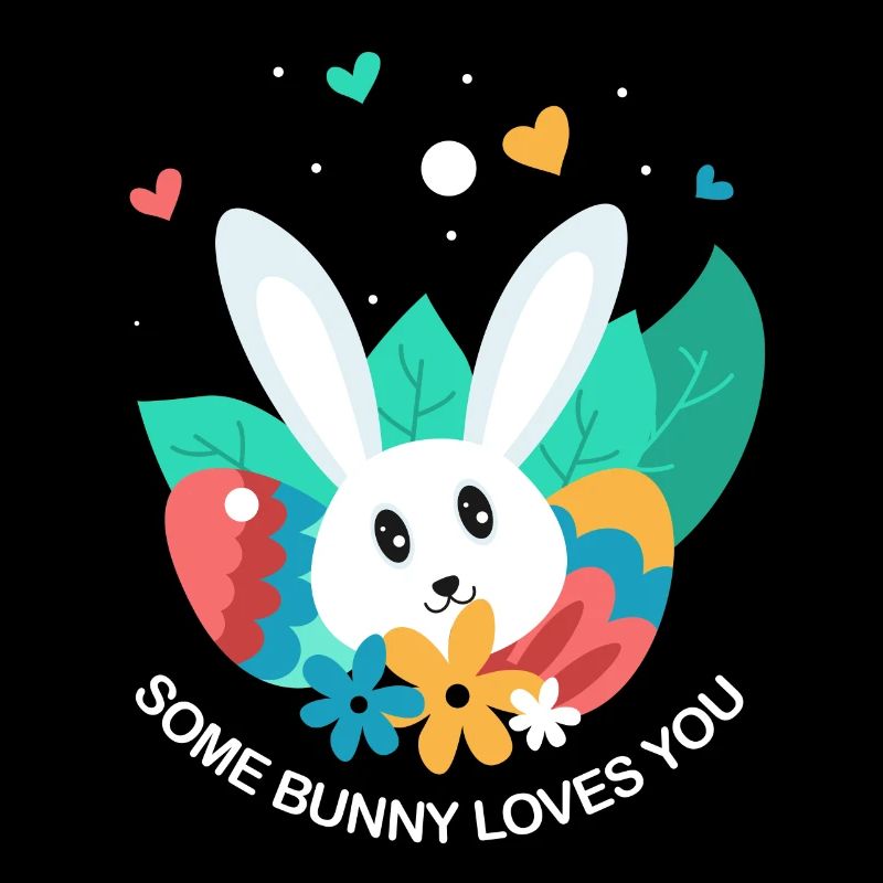 Lapin de Pâques Oeufs de Pâques