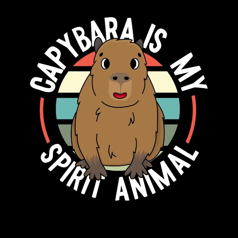 Capybara capybara rongeur