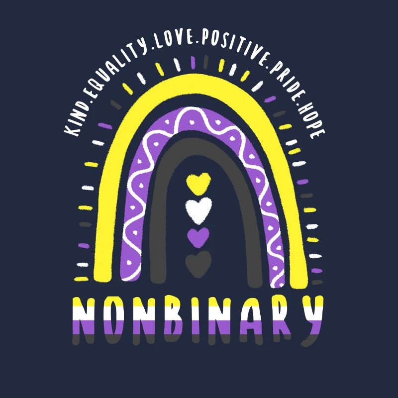 Nonbinary Boho Rainbow