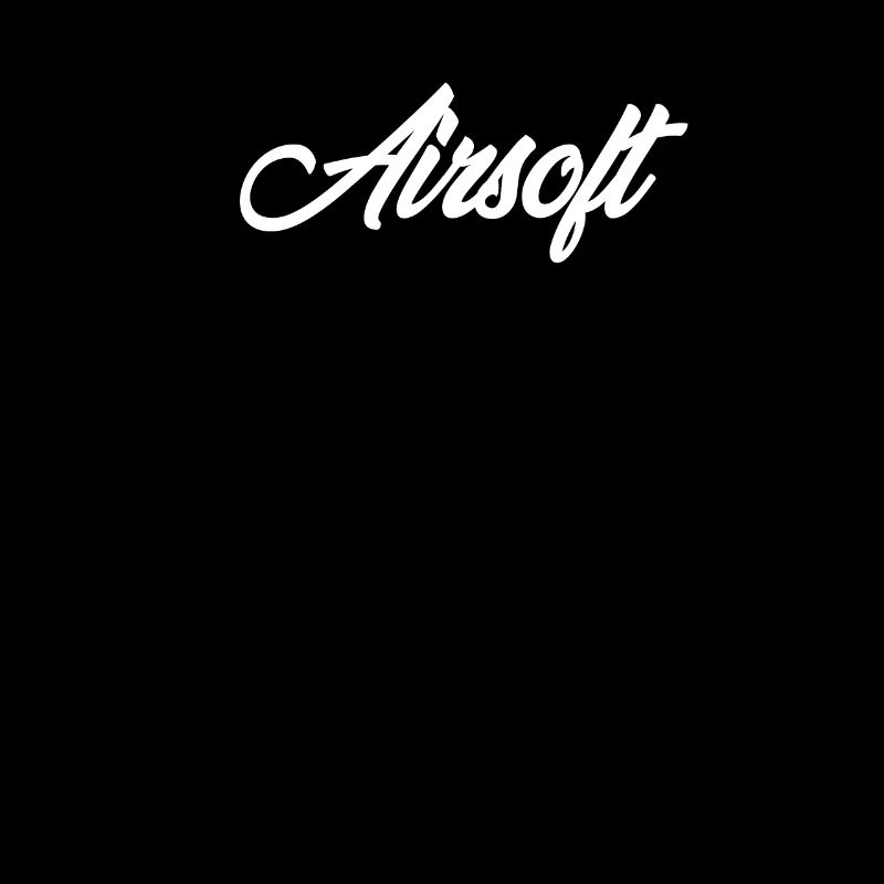 AIRSOFT CURSIVE TEXTE NOUVEAUTÉ HOBBY
