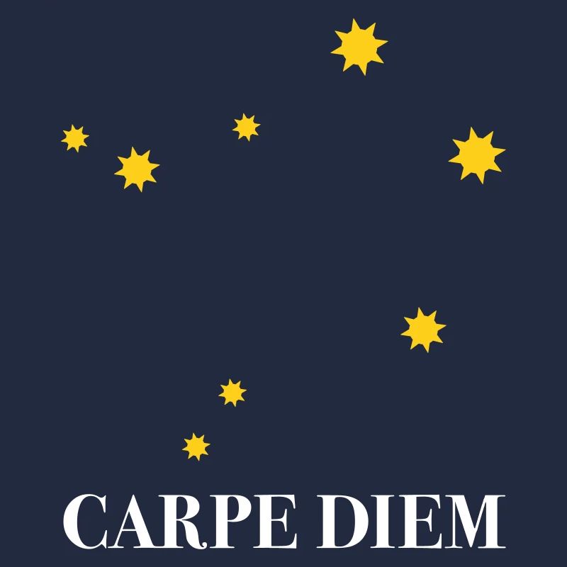 Carpe Diem nutze den Tag Sternbild Waage Libra Ode