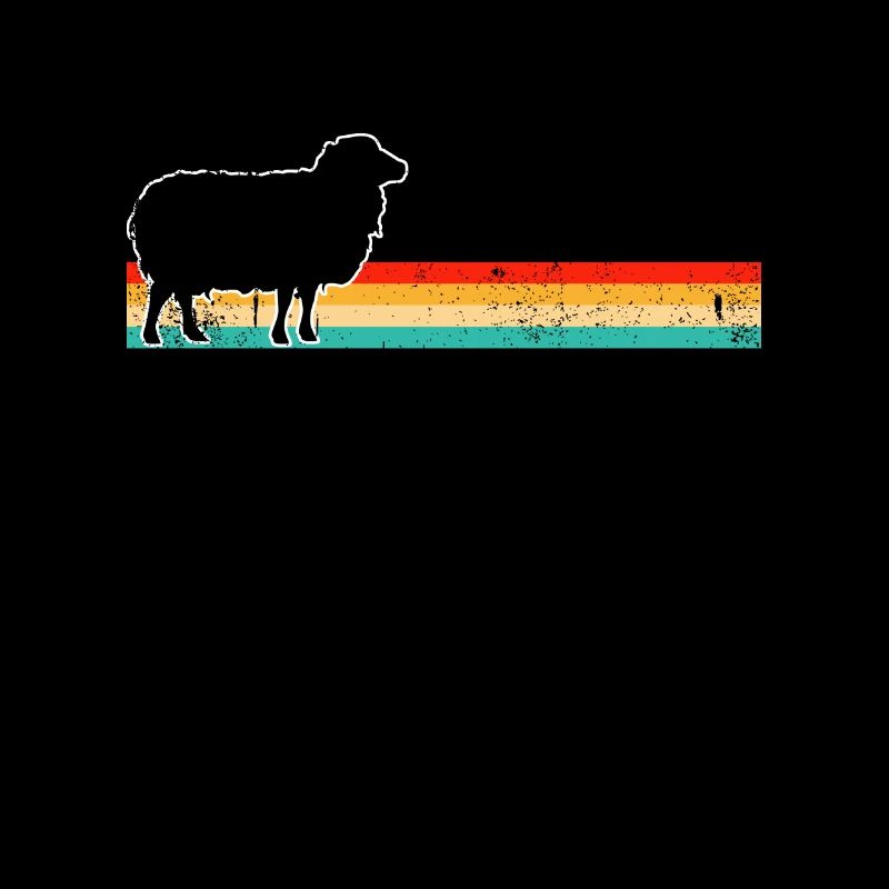 Schaf Retro