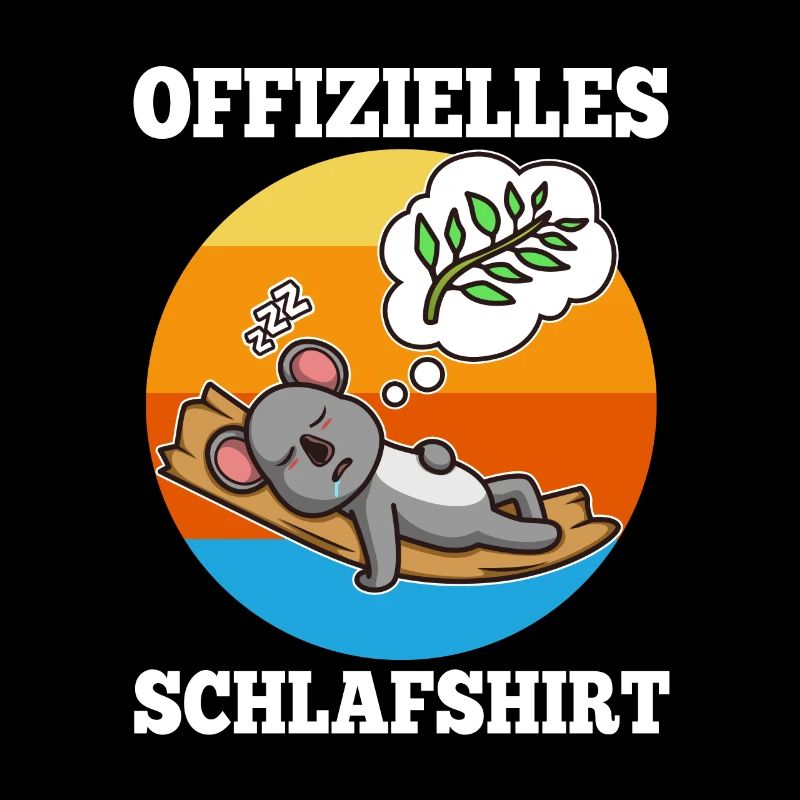 Offizielles schlafshirt Koala