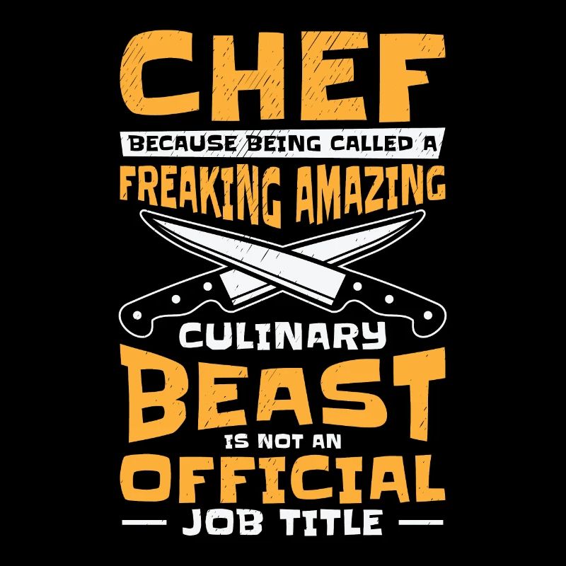 Chef Beast Culinary Art Cooking Baking Meals