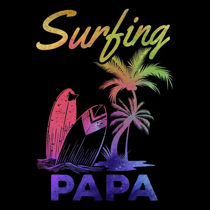 Wave Surf Papa Surf Papa Surfboard Surfer Papa