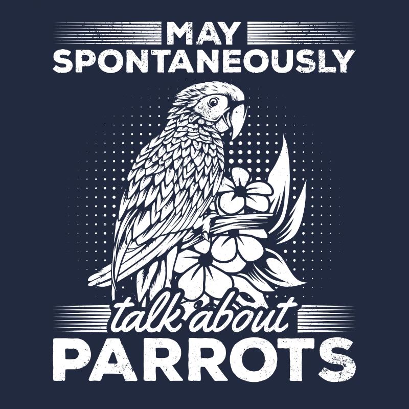 Funny Parrot Bird I can spontaneously talk about