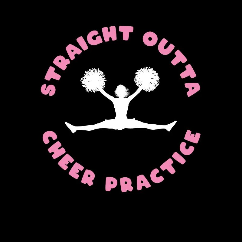Straight Outta Cheer Practice