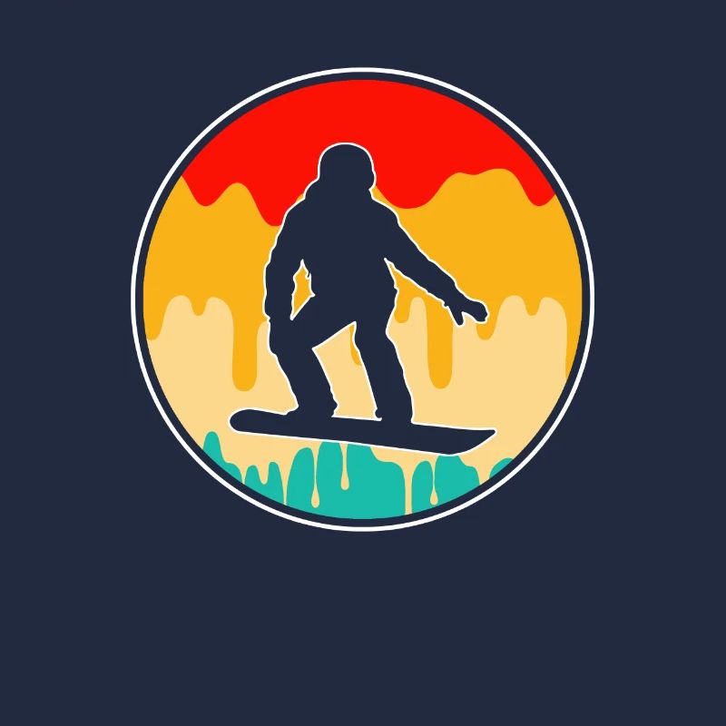 Snowboarding Retro