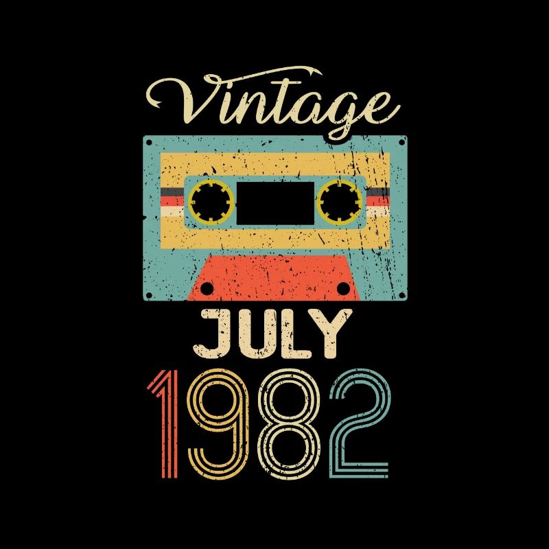 Geschenk 40. Geburtstag 1982 Juli 40 Jahre